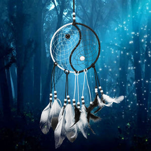 Dream catcher home decor feather dreamcatcher wind chimes indian style religious mascot car wall decoration ornament