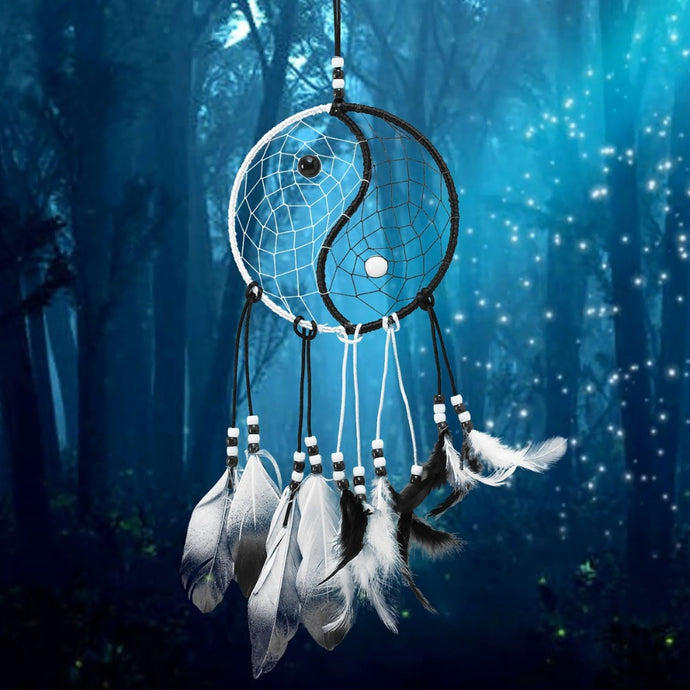 Dream catcher home decor feather dreamcatcher wind chimes indian style religious mascot car wall decoration ornament